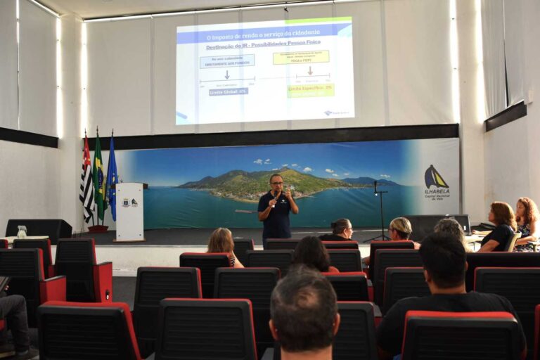 01 IR 2026 - palestra no Paço Municipal explica como destinar parte do imposto de renda para ações sociais