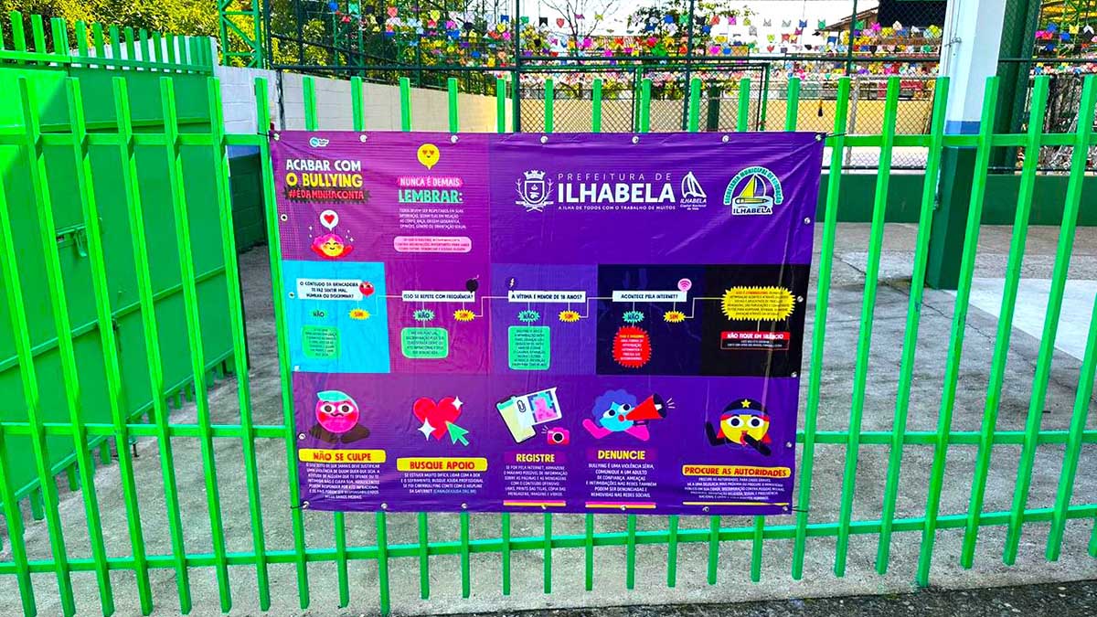 Ilhabela lança campanha “Acabar com o Bullying é da Minha Conta” nas unidades escolares.jpg b