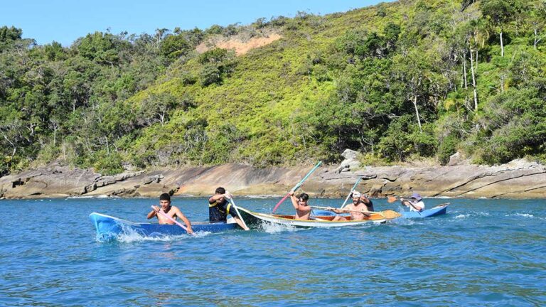 Jogos das Comunidades Tradicionais movimentam Serraria com futebol e regata de canoas (3) B