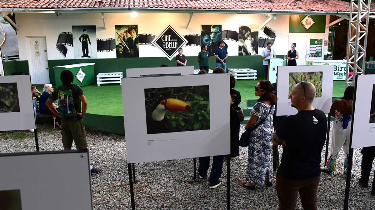 Exposição fotográfica abre 8ª edição do Ilhabela Bird Week b