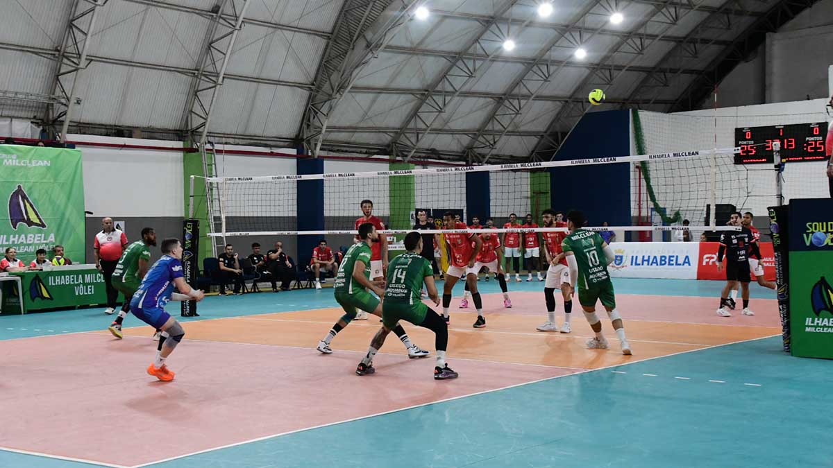 Ilhabela Milclean vence Praia Grande por 3 sets a 0 com apoio da torcida no Ginásio Oscar Schmidt (2) b