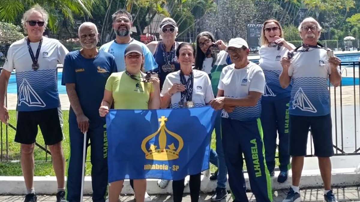 Ilhabela termina Circuito Paulista de Masters entre as oito melhores equipes do estado b